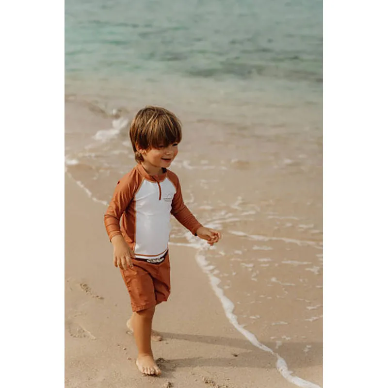 Short de bain - Vintage Sunny Stripes-5