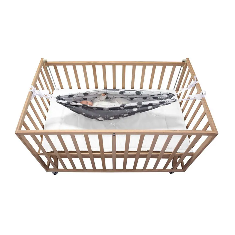 Hamac de parc bébé - Pissenlit Gris-3