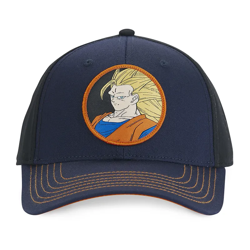 Casquette Homme Dragon Ball Z - Bleu/Noir/Orange-0
