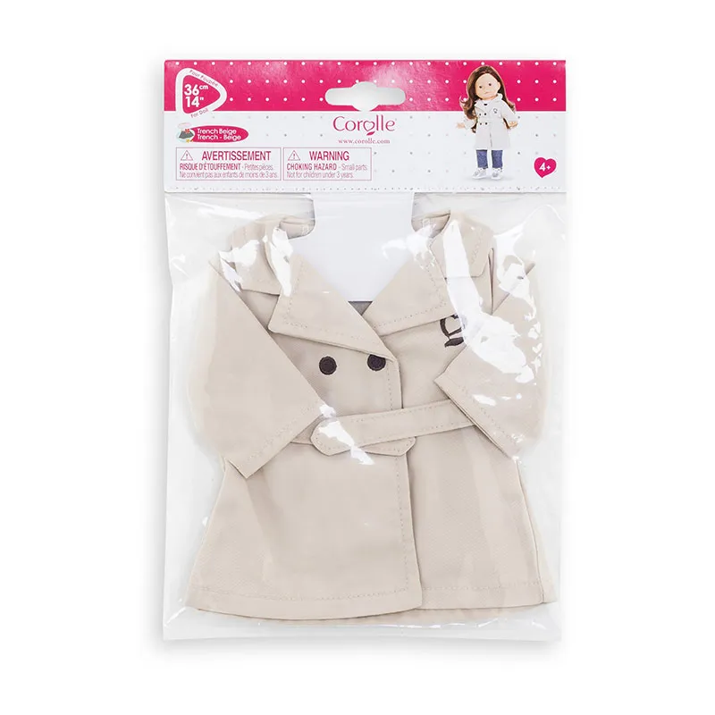 Trench poupée ma Corolle 36cm - 4+-6