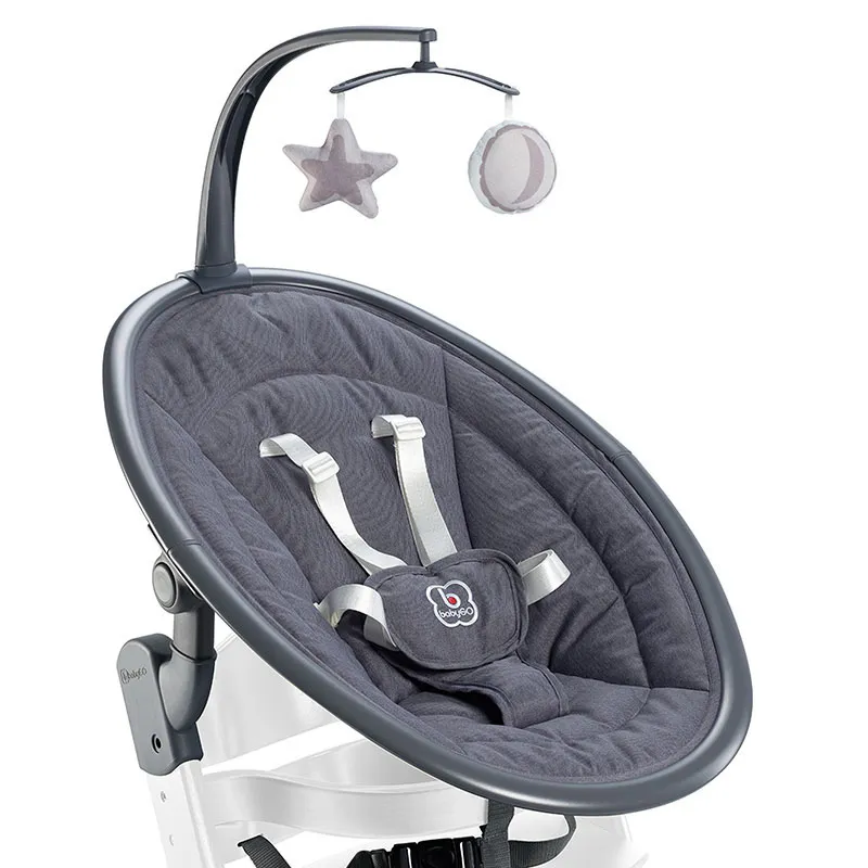 Chaise haute + Transat Newborn Blanc - 0m+-9