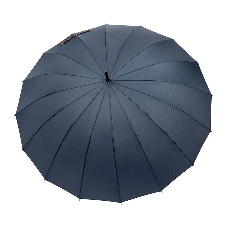 Grand parapluie D.130 cm Clima - Bleu - LE MONDE DU PARAPLUIE-1