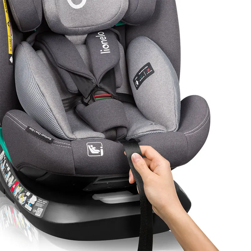 Siège-auto 360° I-Size/Isofix Bastiaan One 40-150cm - Grey Stone-10