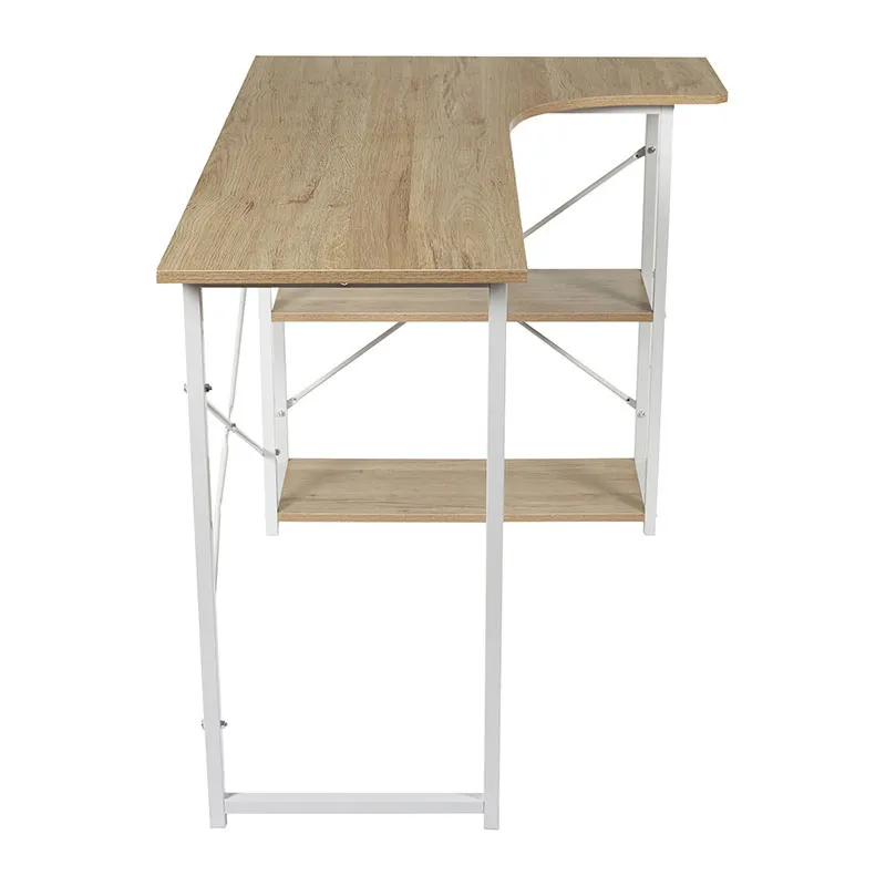 Bureau d'angle Job Blanc - 120x74x74cm-3