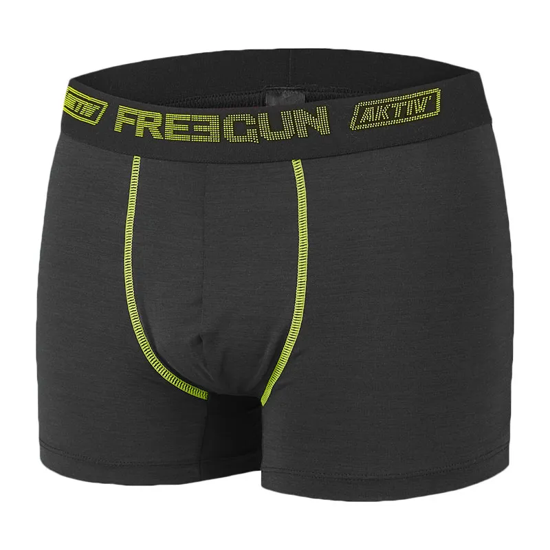 4 Boxers Homme AKTIV Freegun - Noir-4