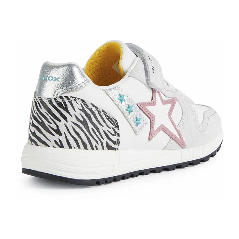 Sneakers Alben Étoile/Zèbre - Blanc/Noir-3