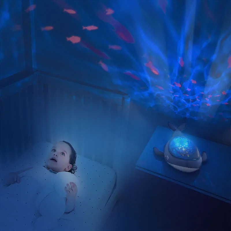 Kid'Sleep Projecteur Veilleuse Baleine-2