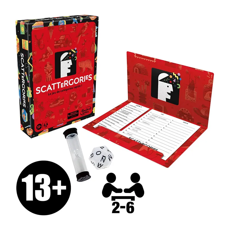Jeu Scattergories classique - 13+-6