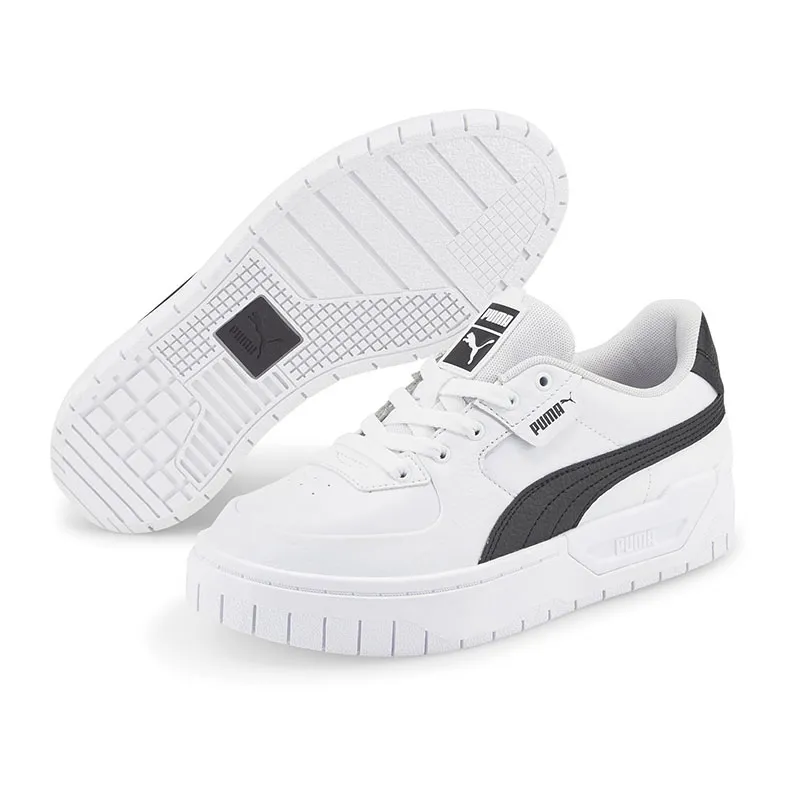 Baskets Femme Cali Dream Leather Puma - Blanc/Noir-0