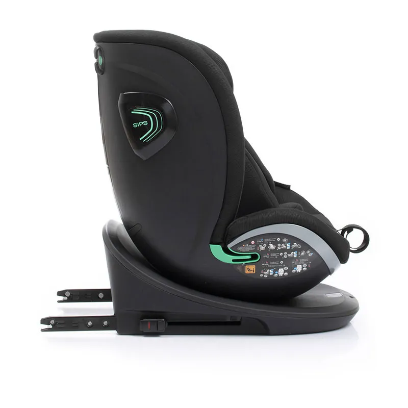 Siège-auto I-SIZE/ISOFIX 360° Xperta 40-150cm - Noir/Jaune-6