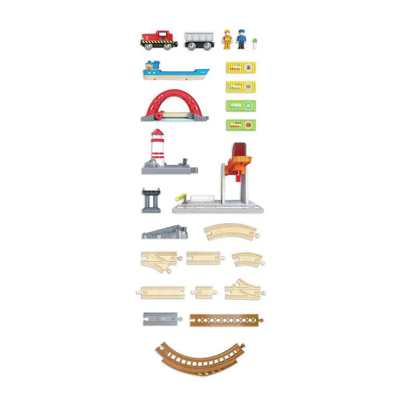 Circuit de train Port maritime - 36m+-5