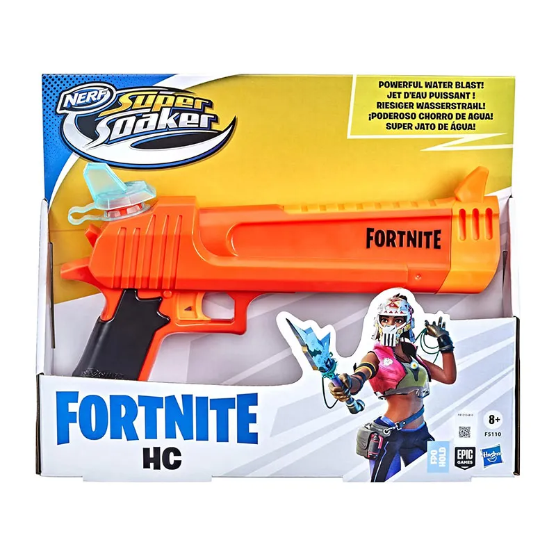 Pistolet à eau Nerf Super Soaker Fortnite - 8+-4