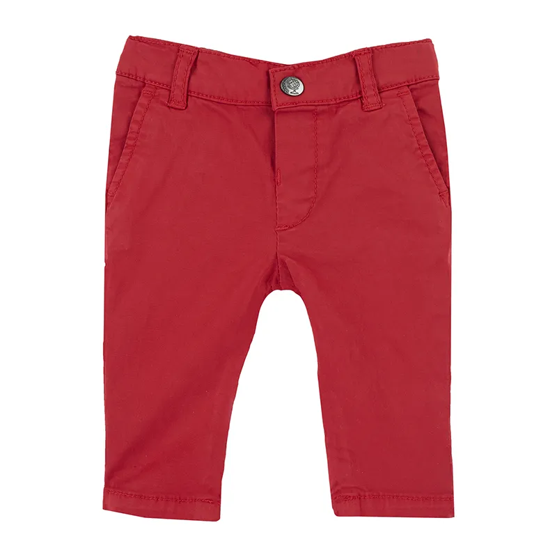 Pantalon Chino - Rouge-0
