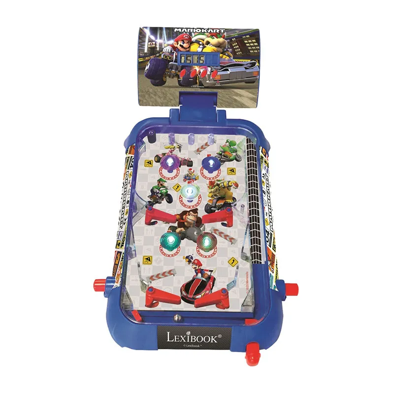 Flipper électronique de table Mario Kart - 5+-2
