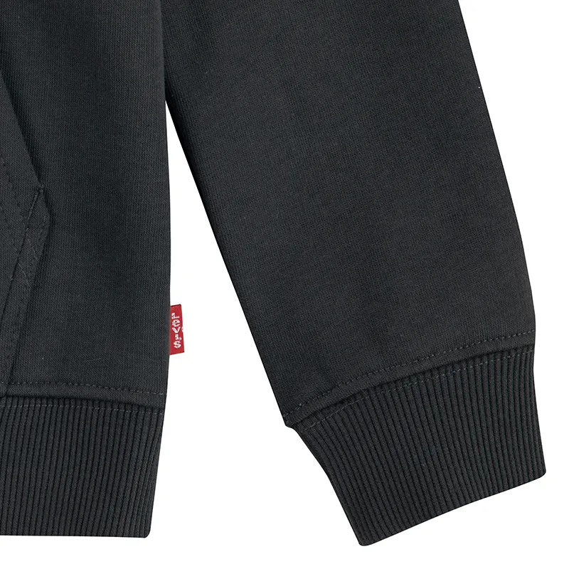 Sweat à capuche Enfant Rope batwing - Pirate Black-3