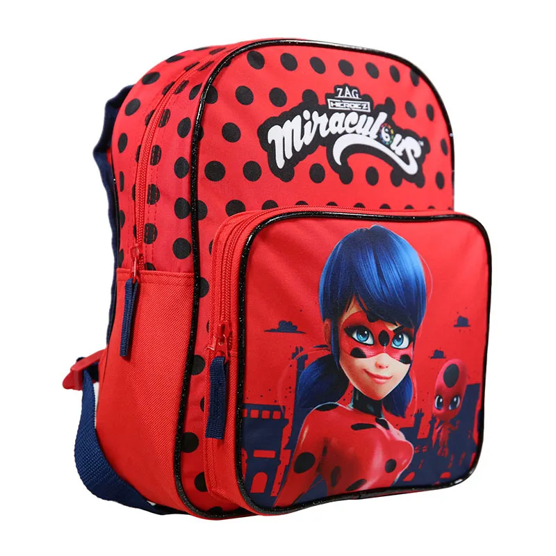 Sac à dos avec poche maternelle Miraculous - 24x30cm-7