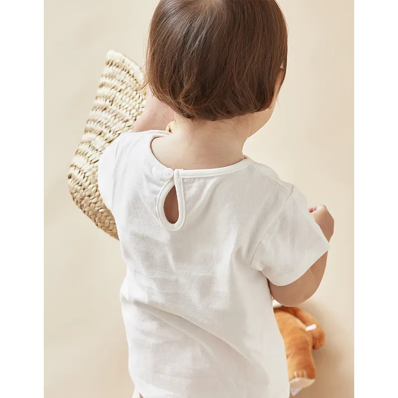 Pyjama T-shirt + Short Licorne - Rose/Blanc-4