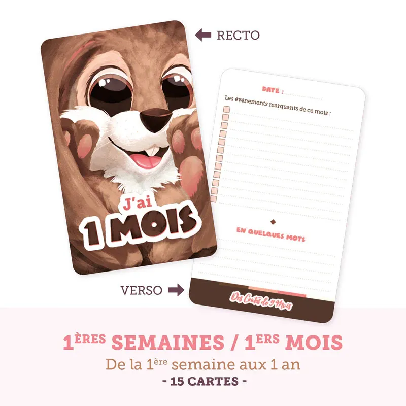 40 Cartes étapes - 1ères fois Bébé-4