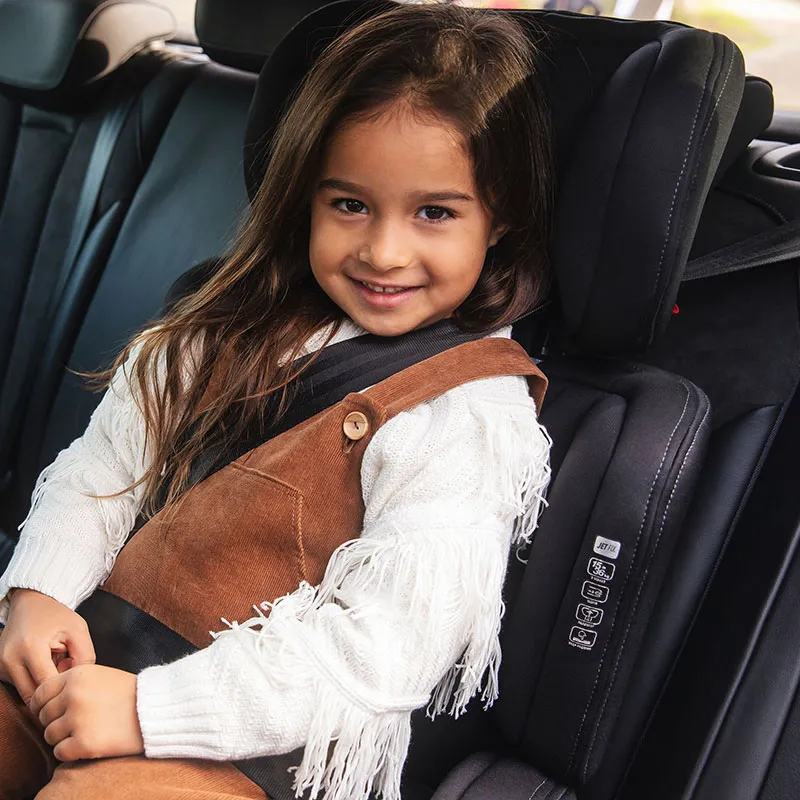 Siège-auto ISOFIX Jet Fix Gr.2/3 - Noir/Gris-8