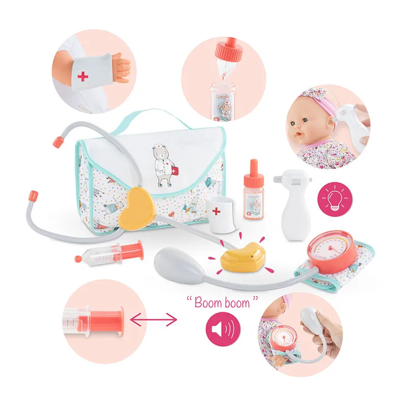 Coffret Docteur pour poupon 36-42cm - 24m+-0