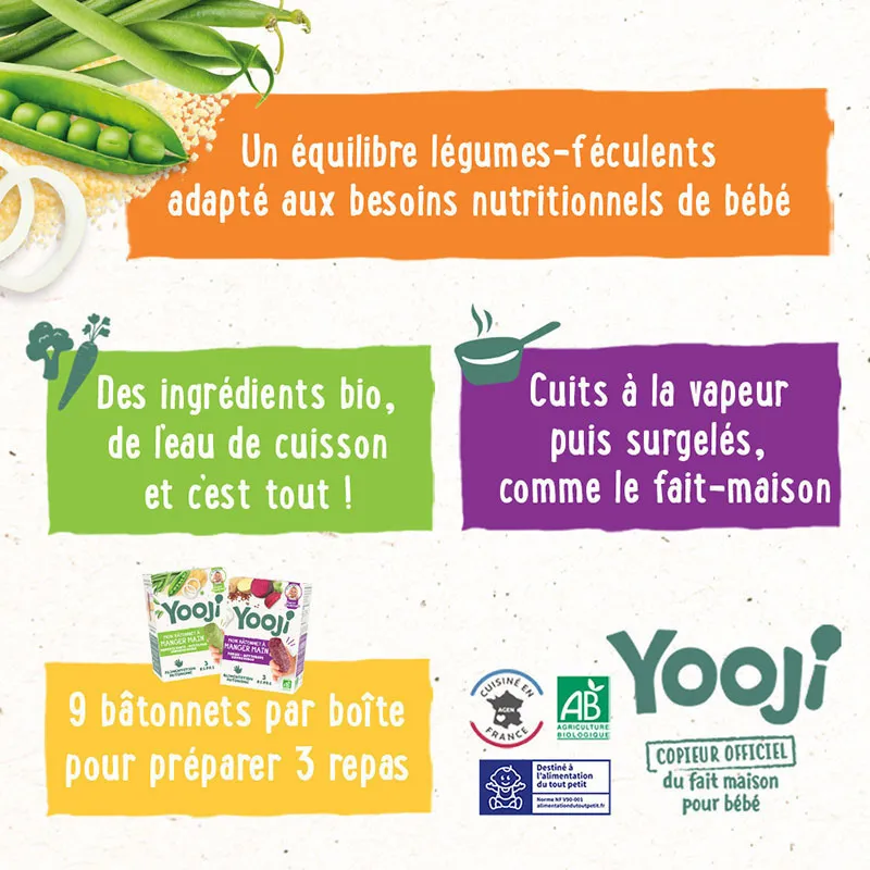 Pack Spécial DME Manger Main + Protéines - 30 repas Bio - 12m+-6