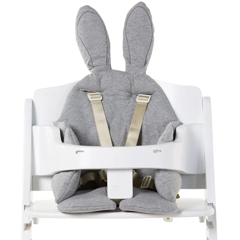 Coussin Chaise haute Lapin - Gris-0
