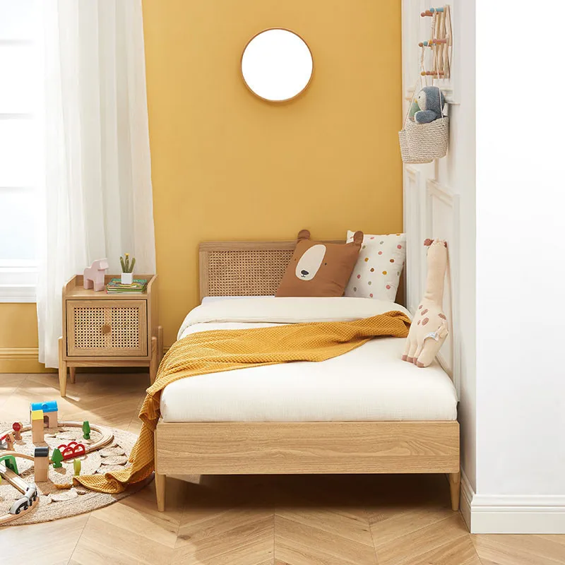 Lit enfant Pablo Bois Naturel-6