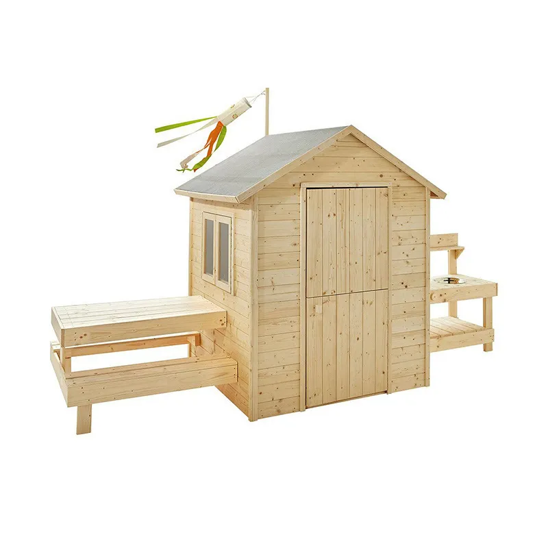 Maisonnette + table + mini cuisine Blanche - 36m+-0
