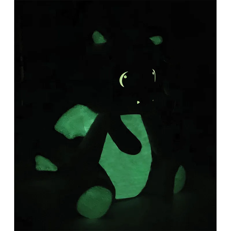 Peluche lumineuse 21cm Léon le Dragon - 0m+-4