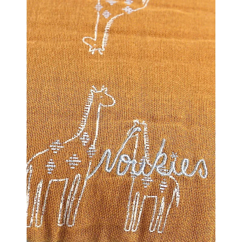 Tour de lit respirant M&M Ocre - 180x33cm-3