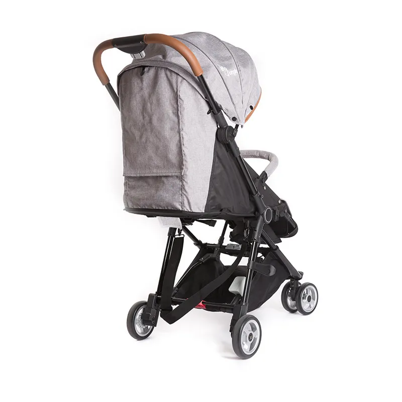 Poussette Genius ultra-compacte Gris clair - 47x43x23cm-12