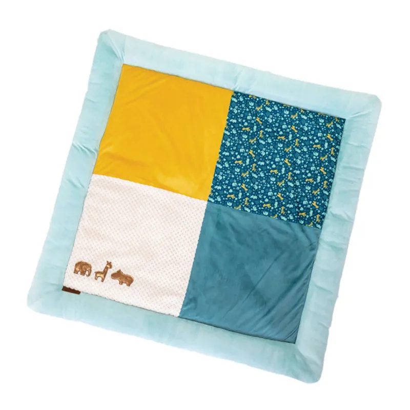 Tapis de parc antidérapant Zanimo - 100x100cm-0