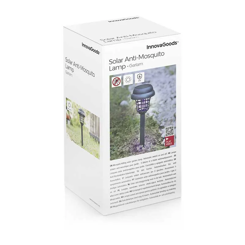 Lampe de jardin solaire Anti-moustiques - Ø9,5x34,5cm-5