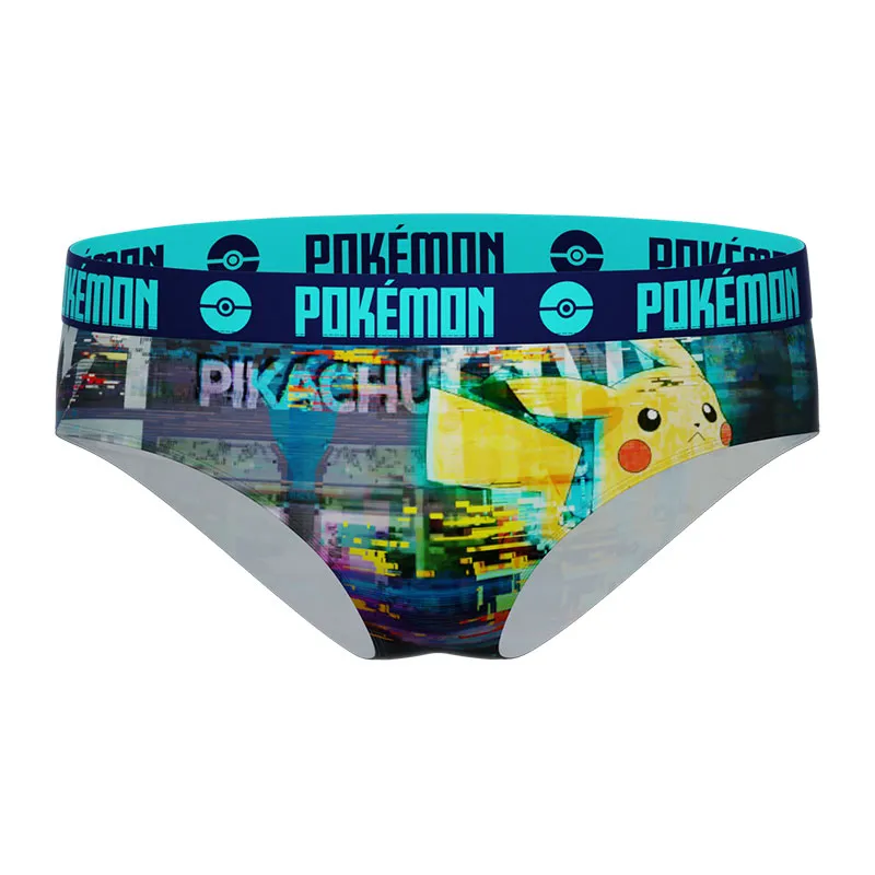 2 Culottes Fille Pokémon - Bleu/Jaune-3