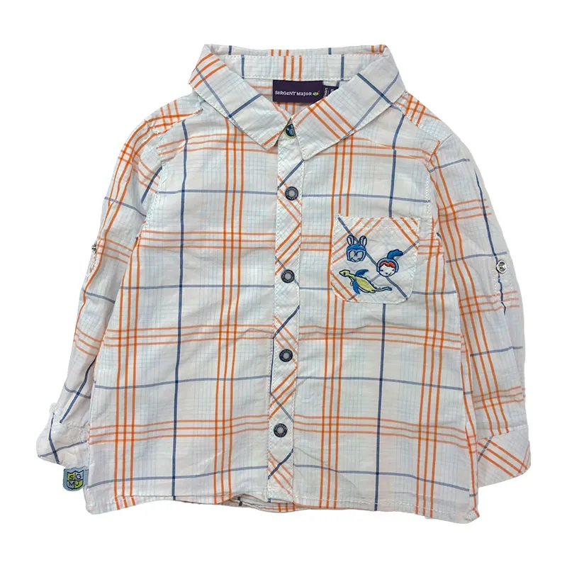 Chemise SERGENT MAJOR - Orange-0
