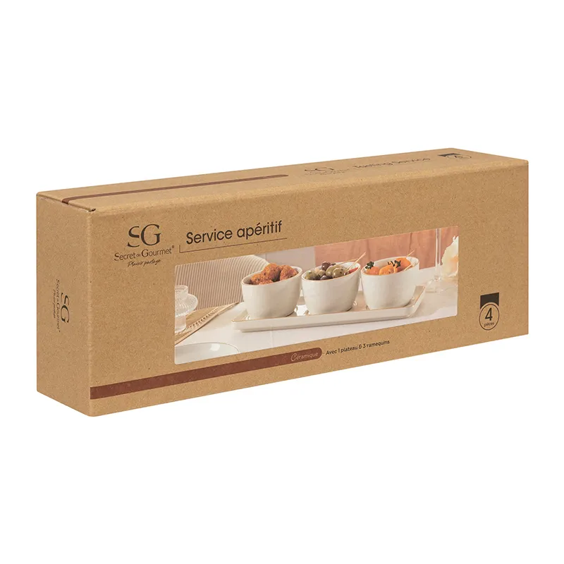 Set apéritif Arya - 9,5x5,5x9,5cm-3