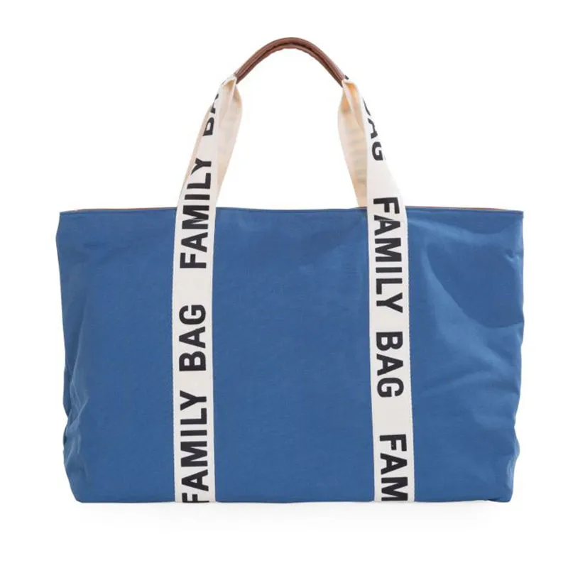 Sac à langer Family Bag - Canvas Indigo-1