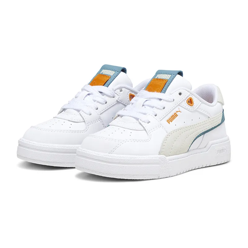 Baskets Garçon Pro Glitch Puma - Blanc/Bleu/Orange-0