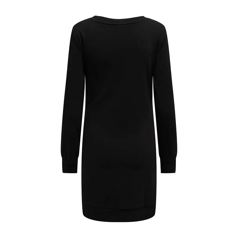 Robe de grossesse Eva Only - Noir-5