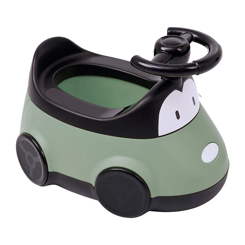 Pot d'apprentissage Voiture - Vert sauge-0