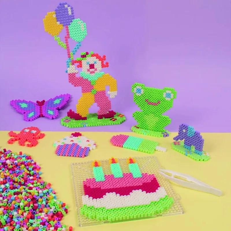 Méga box de perles à repasser Happy mix 12000pcs - 5+-2