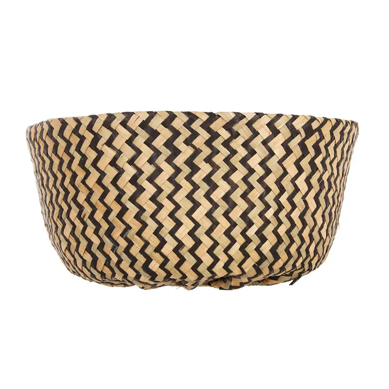 Panier seagrass Noir - 40x35cm-2