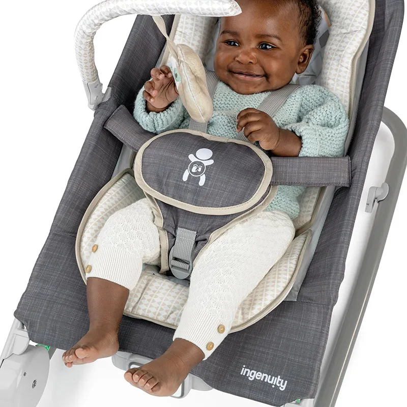 Transat vibrant et massant Happy Belly Parker - 0m+-2
