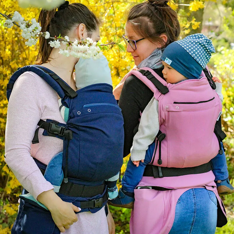 Porte bébé Love Buckle Carrier - Bleu-3