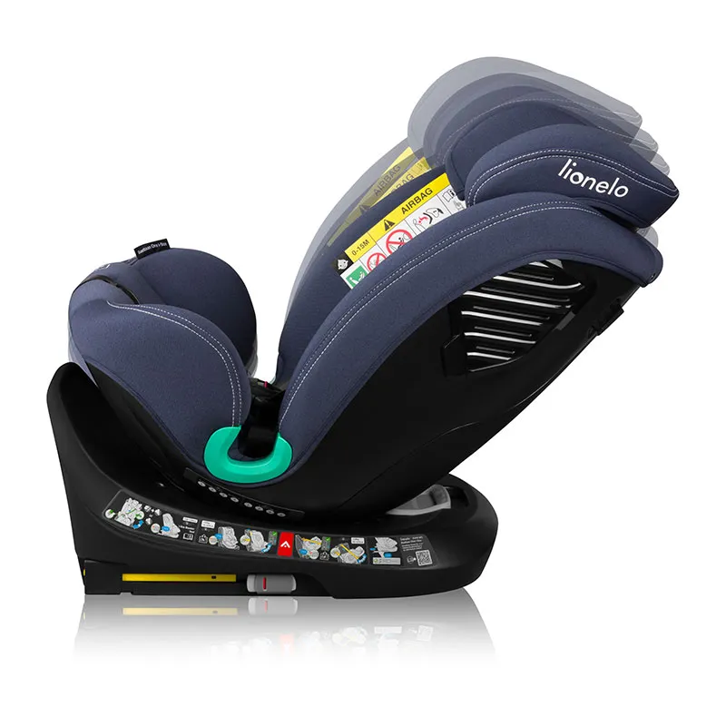 Siège-auto 360° I-Size/Isofix Bastiaan One 40-150cm - Blue Navy-16