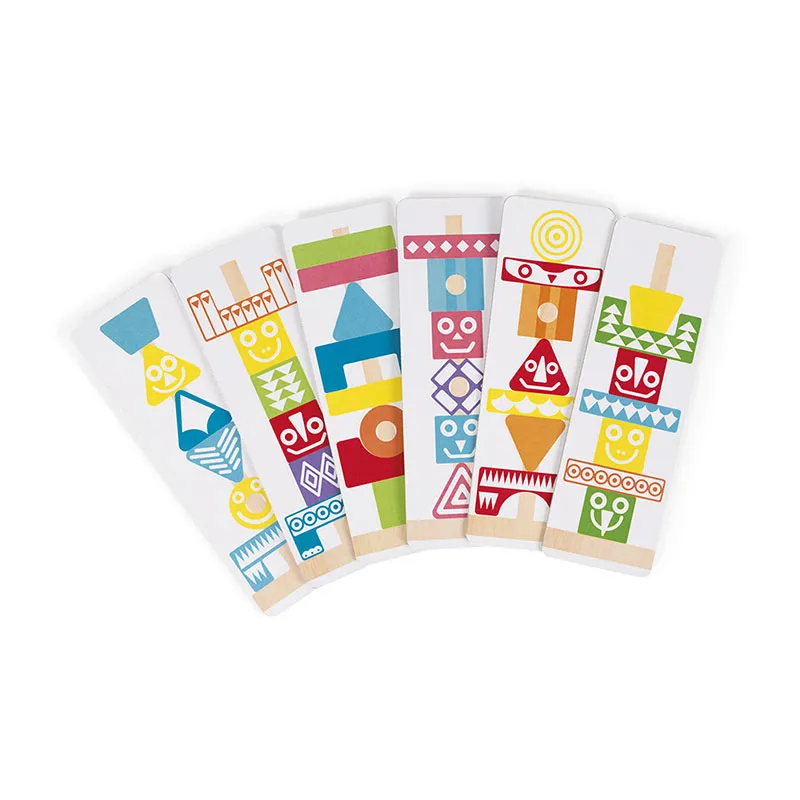 Jeu à empiler Edutotem 52pcs - 36m+-5