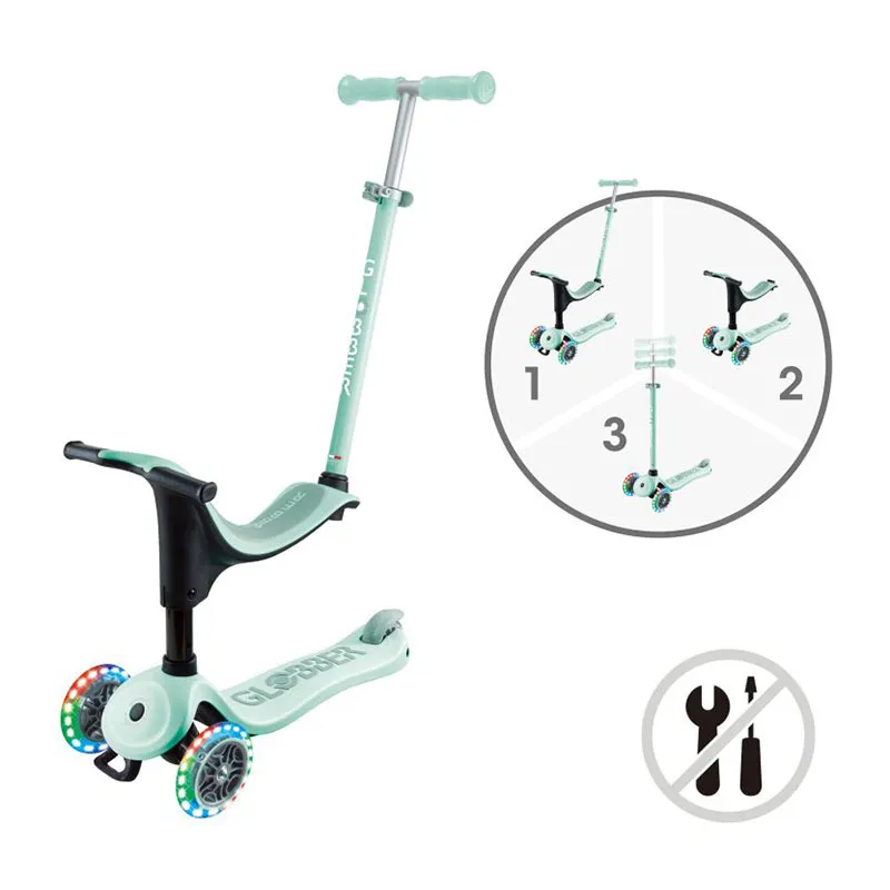 Trottinette évol. 4en1 Go Up Sporty Menthe clair - 15m+-1