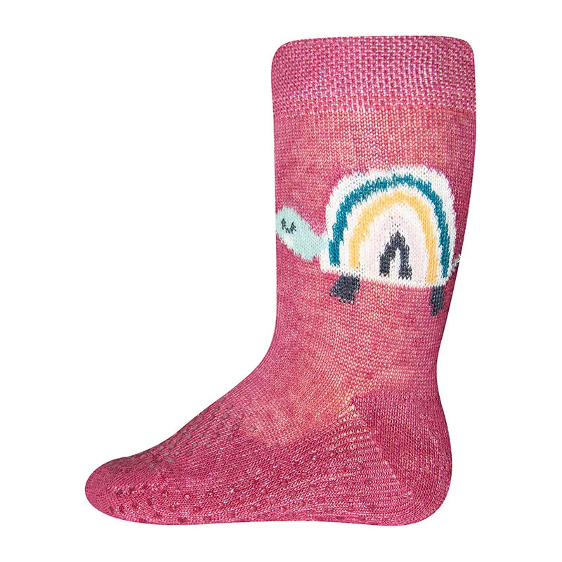 Chaussettes antidér. Tortue - Rose-1