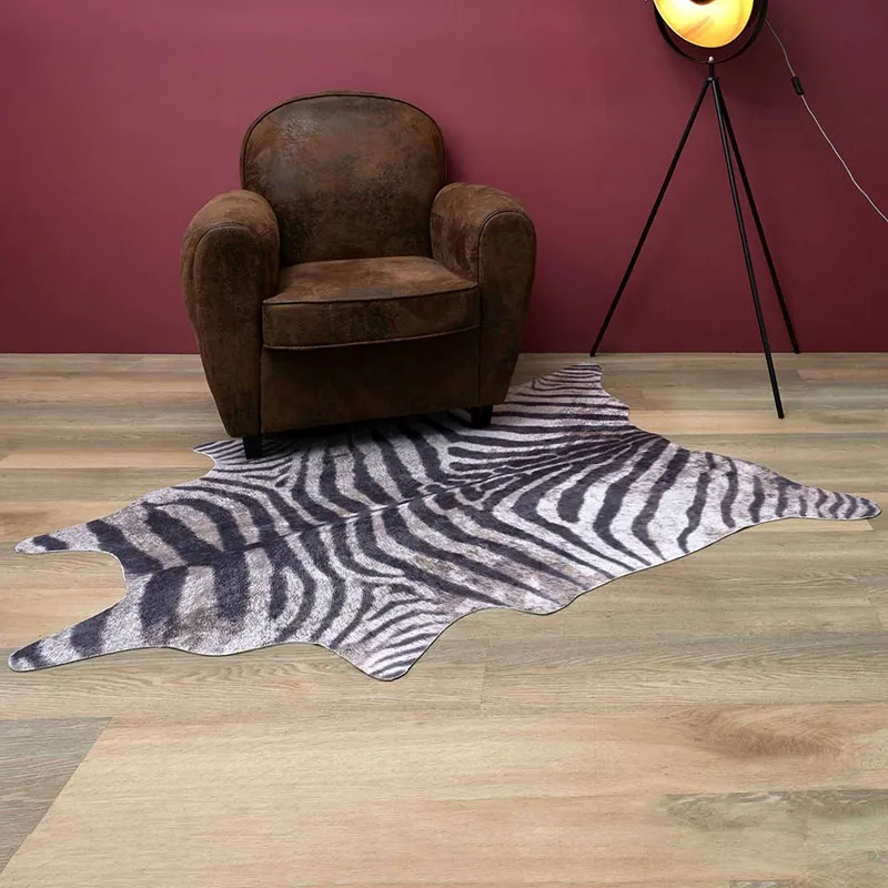 Tapis immit. Peau de Zèbre - 120x158cm-1