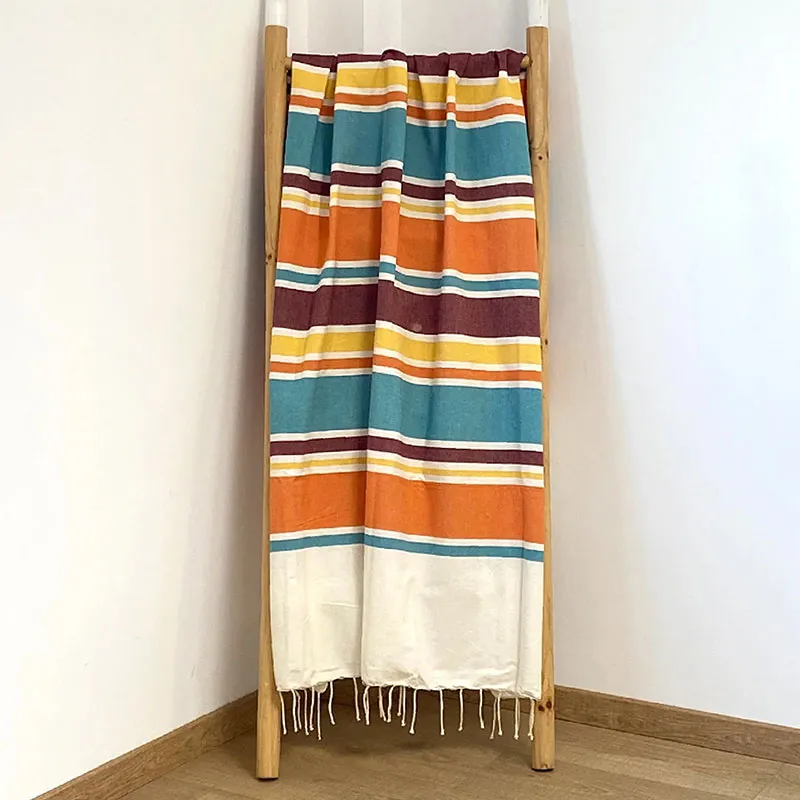 Fouta Helios Orange - 100x200cm-1